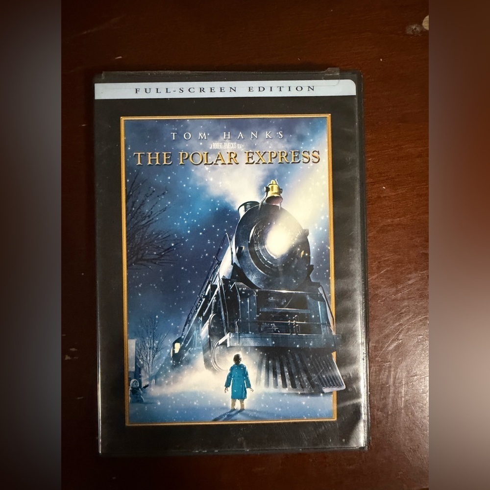 The Polar Express DVD 2004. Christmas movie starring Tom Hanks